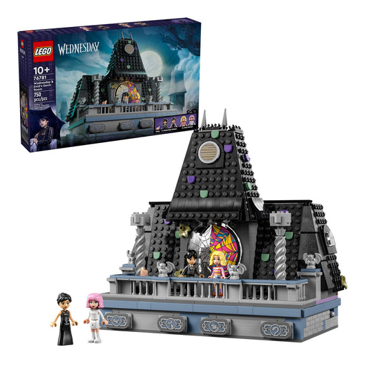 LEGO Wednesday: Wednesday & Enid’s Dorm Room Building Set with Dolls