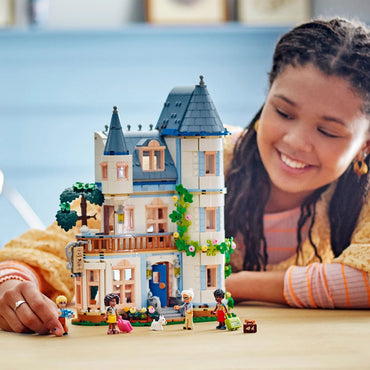 LEGO Friends Castle Bed and Breakfast Hotel Playset with Mini Dolls