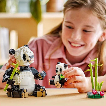 LEGO Creator 3 in 1 Wild Animals Panda Family Building Toy