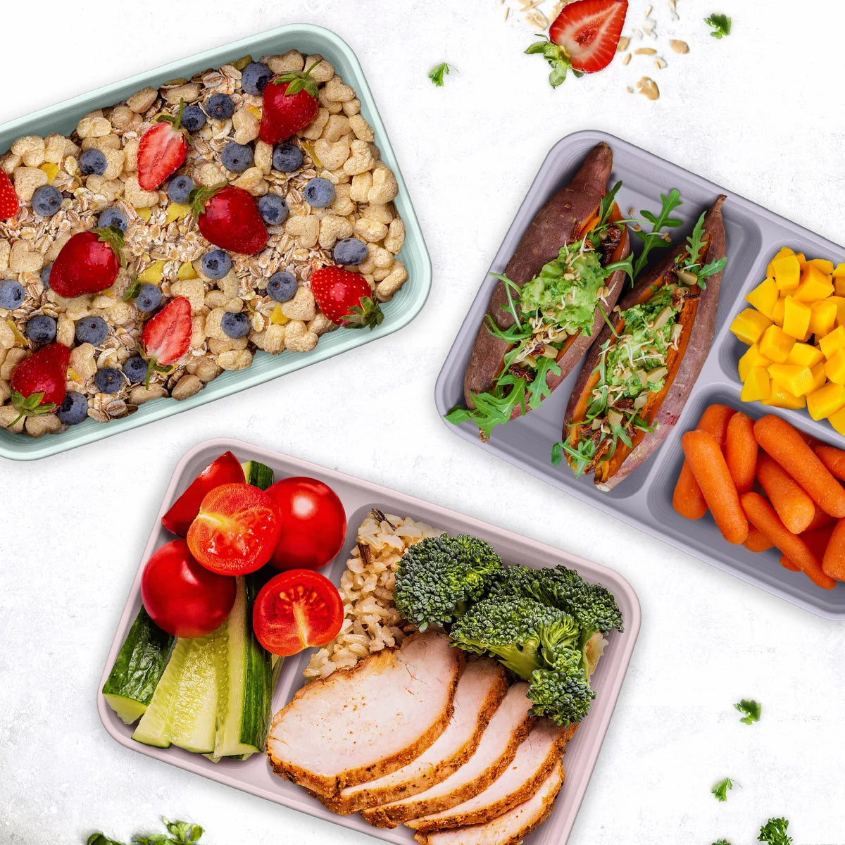 Bentgo Meal Prep Containers, 90-piece