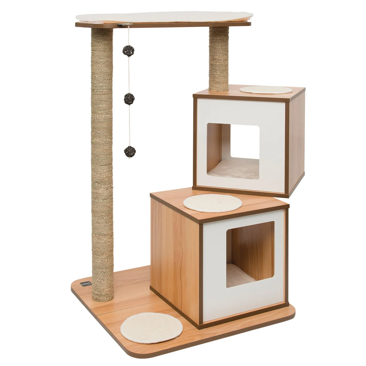 Arbre à chat double Catit Vesper avec chaise longue