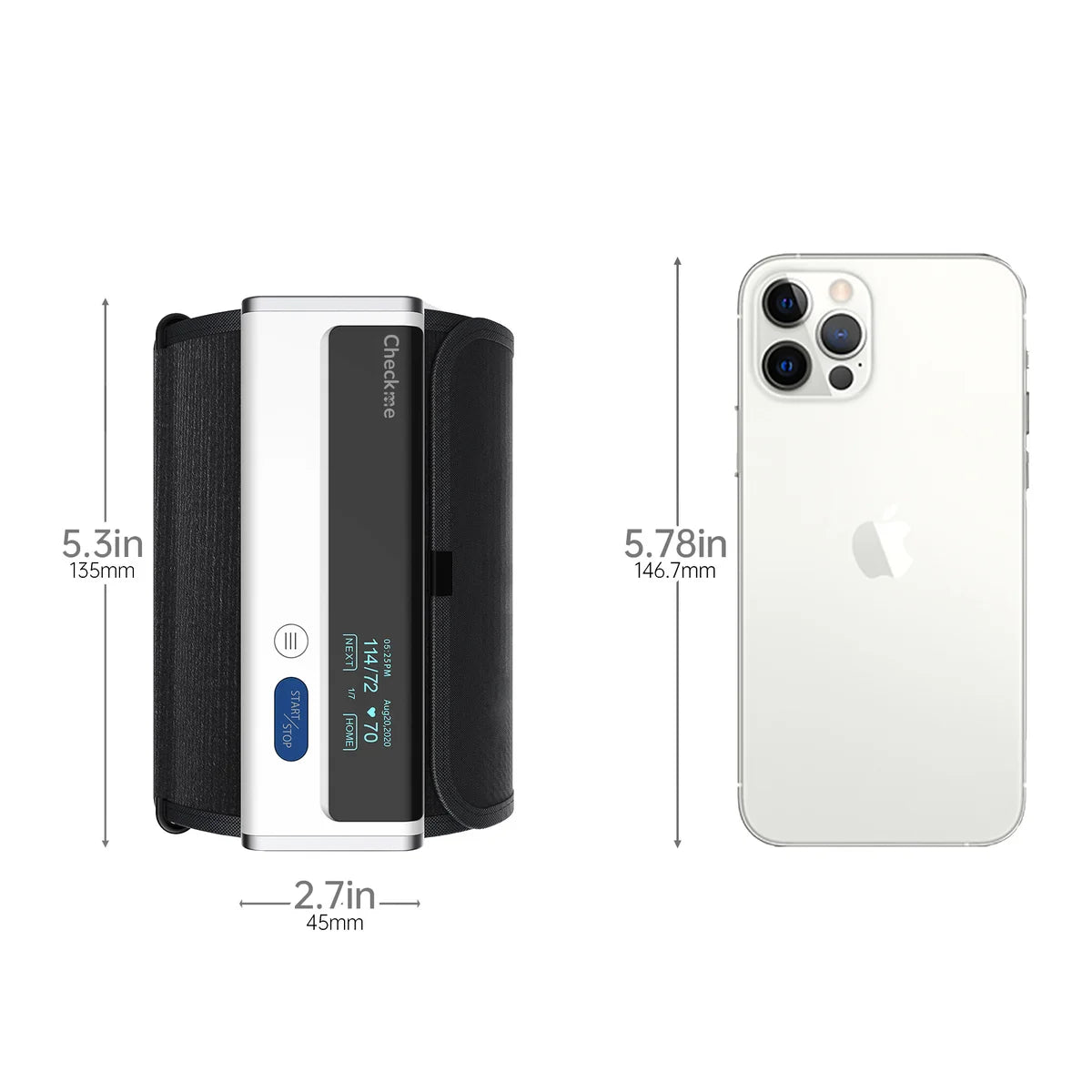Tensiomètre sans fil Checkme avec connectivité Bluetooth