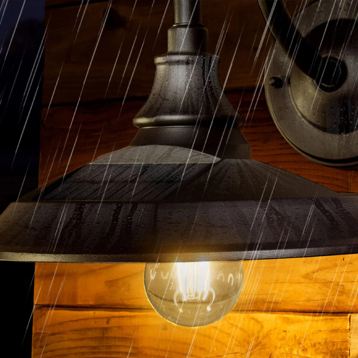 Lampe de grange à énergie solaire Classy Caps