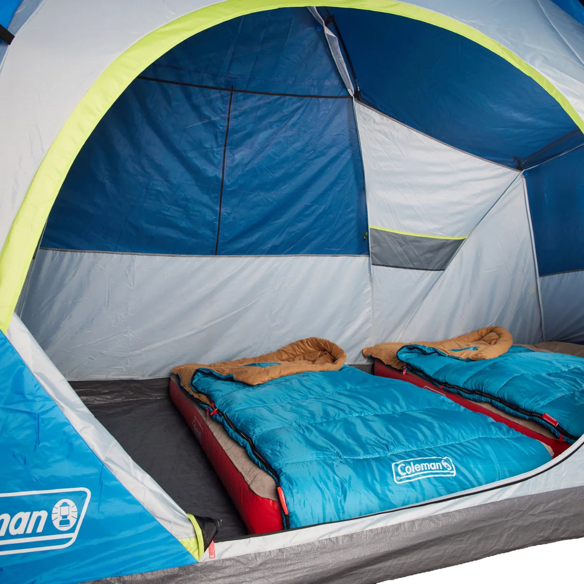 Tente Coleman Skydome XL pour 8 personnes avec éclairage