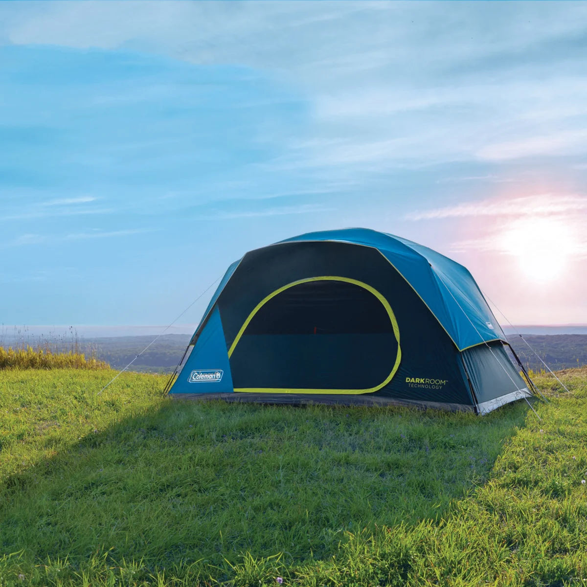 Tente de chambre noire Coleman Skydome pour 8 personnes