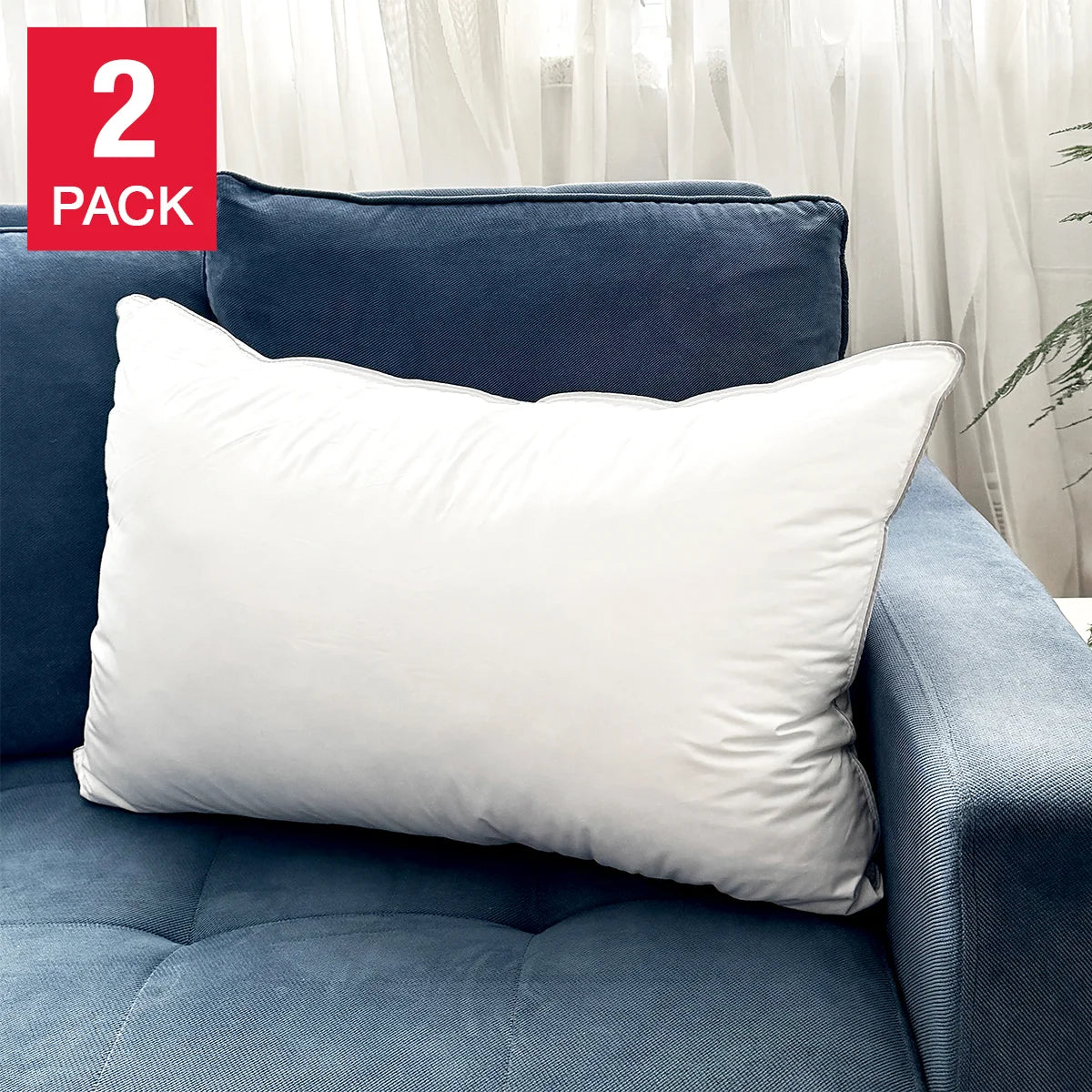 Lot de 2 oreillers Cotton House