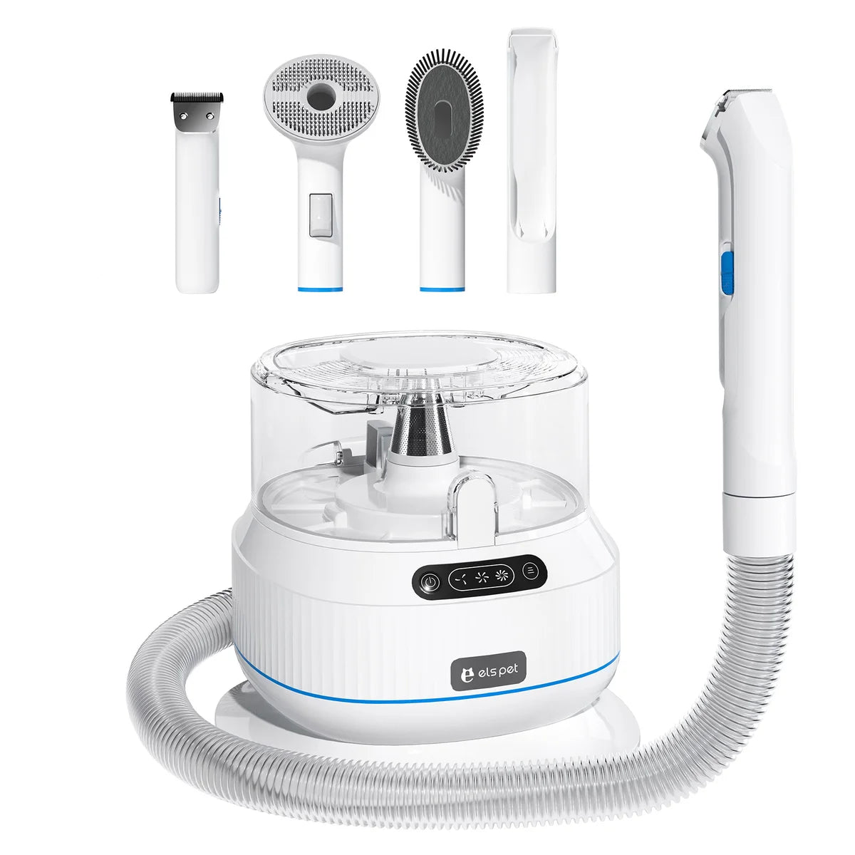 Kit d'aspirateur de toilettage pour animaux ELS