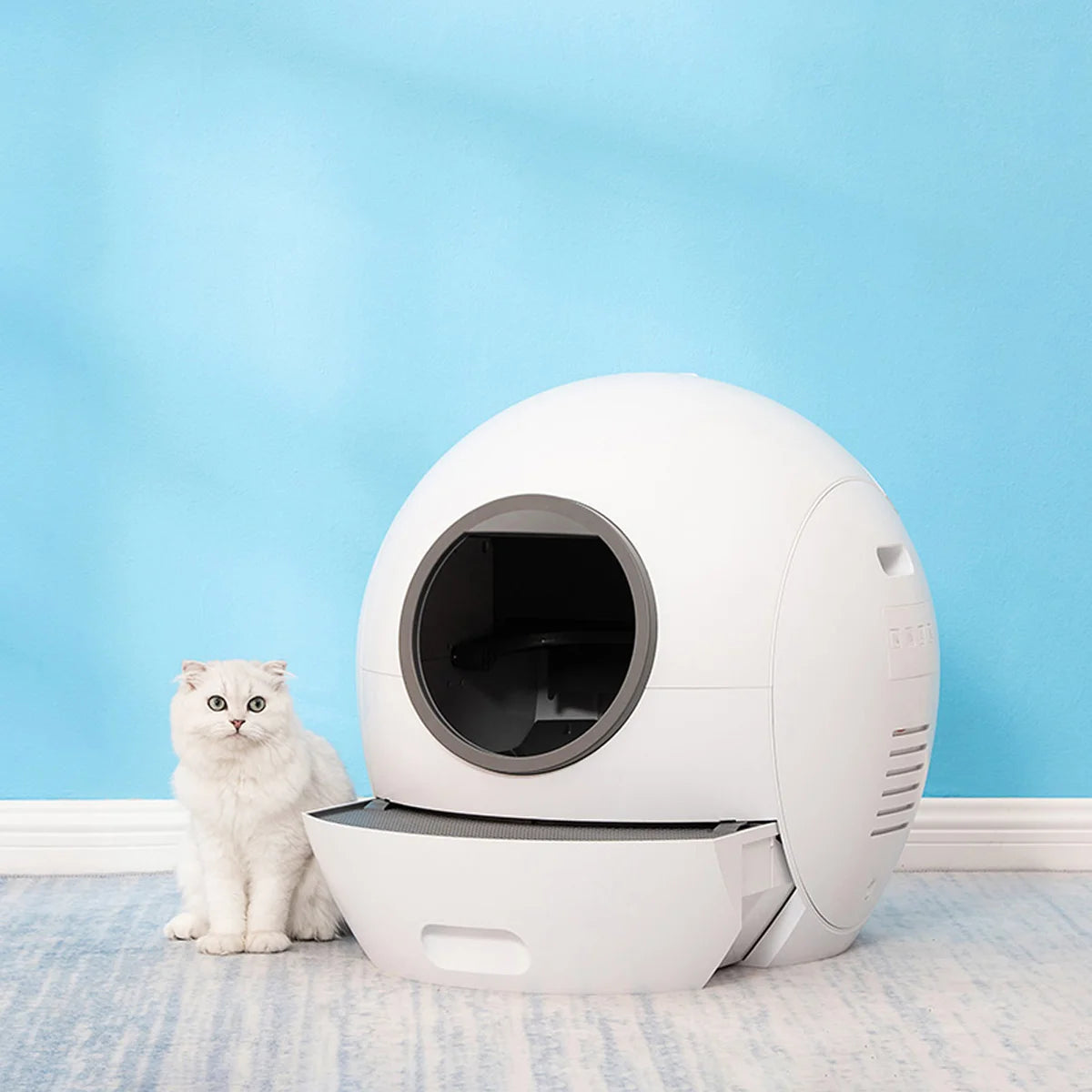 Bac à litière autonettoyant intelligent pour chat ELS Pet