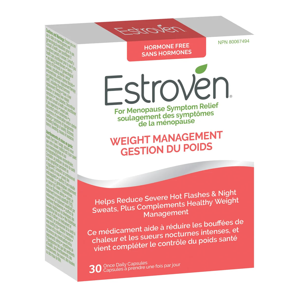 Estroven Gestion du poids, 2 x 30 capsules