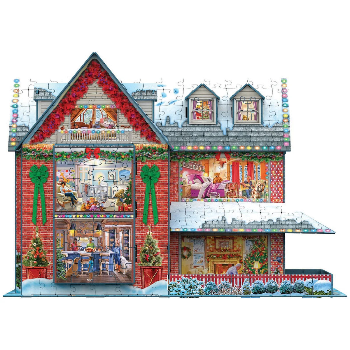 Puzzle 3D Maison de Noël Eurographics 1100 pièces