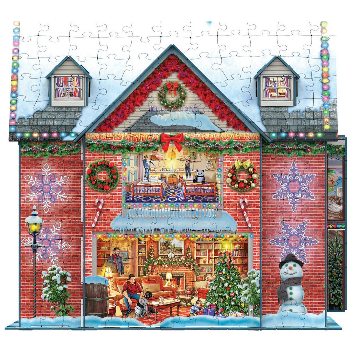Puzzle 3D Maison de Noël Eurographics 1100 pièces