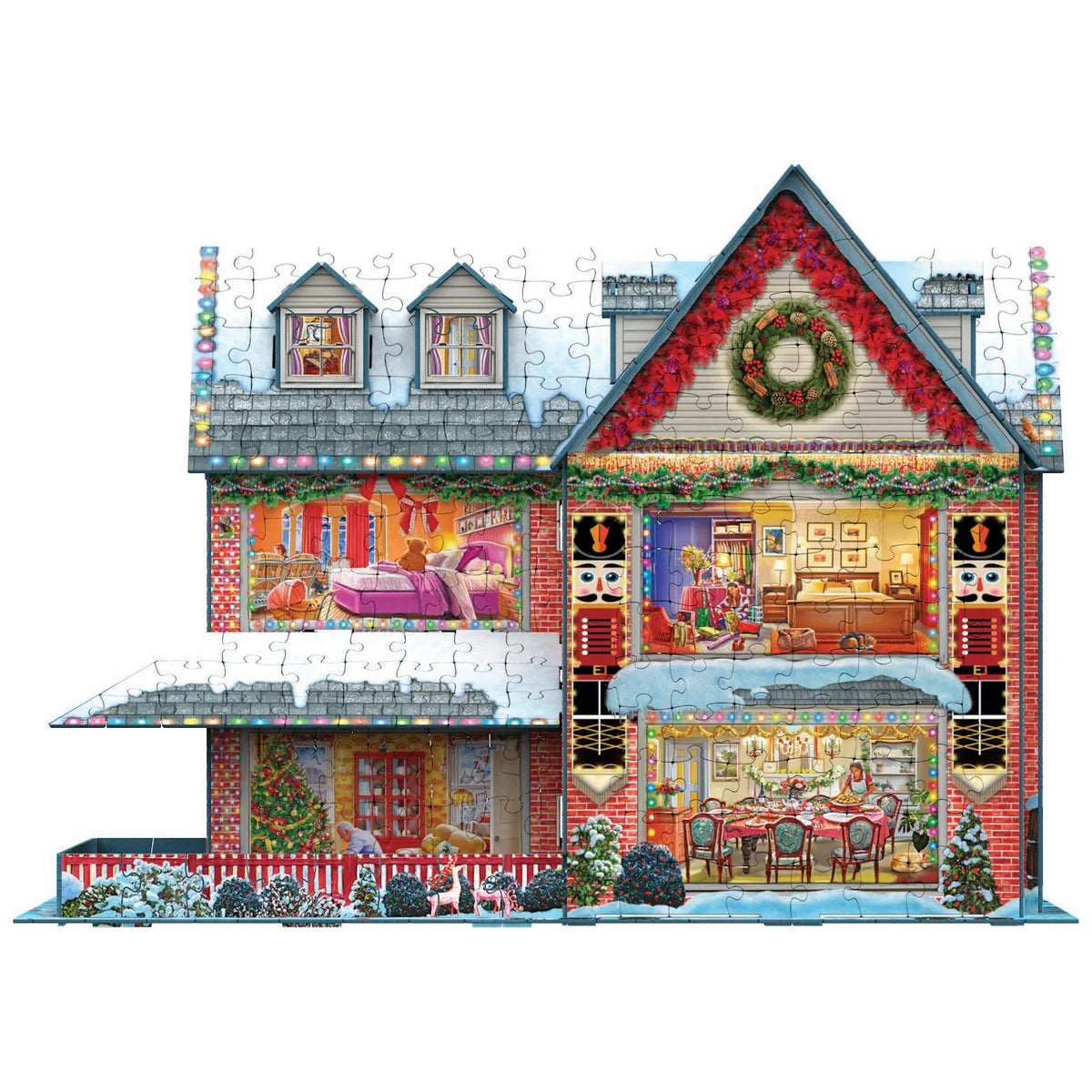 Puzzle 3D Maison de Noël Eurographics 1100 pièces