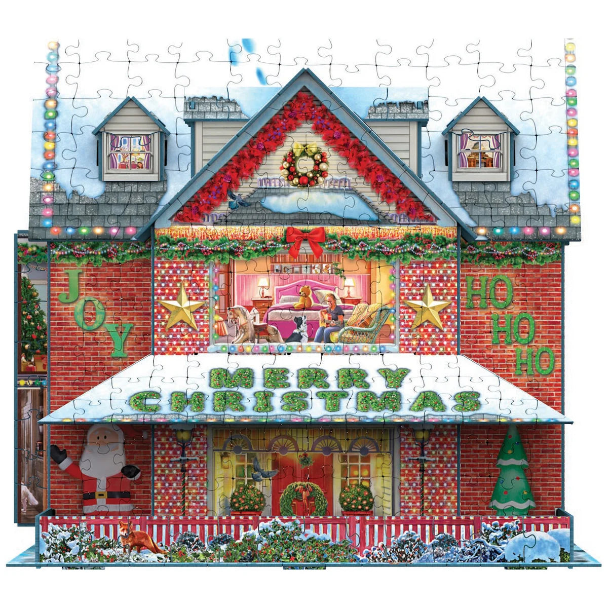 Puzzle 3D Maison de Noël Eurographics 1100 pièces