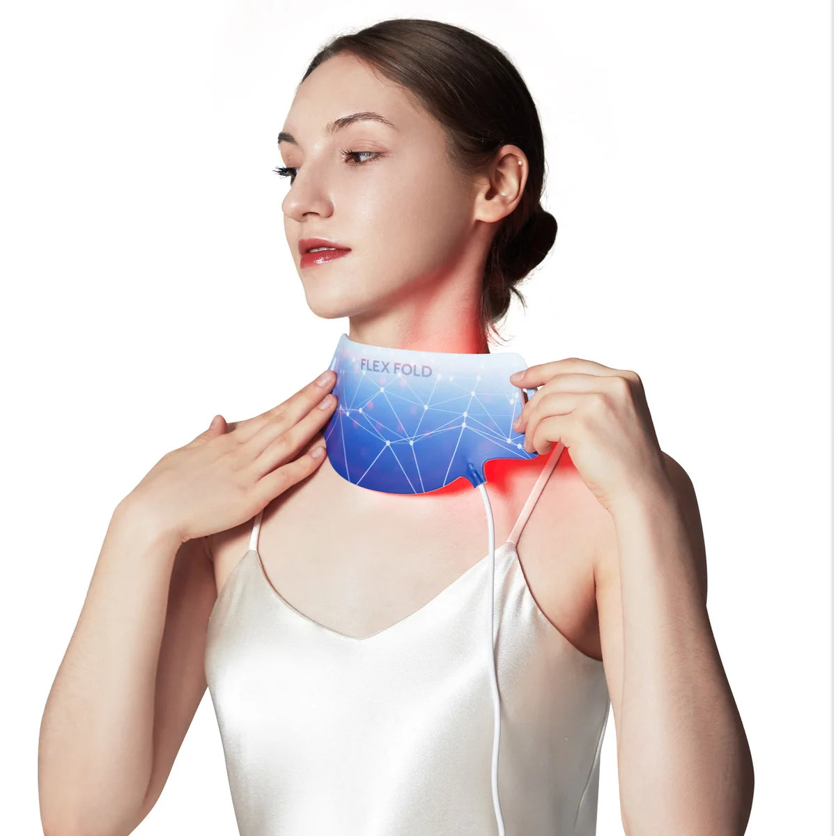 Appareil de thérapie cervicale à technologie de lumière LED Flex Fold