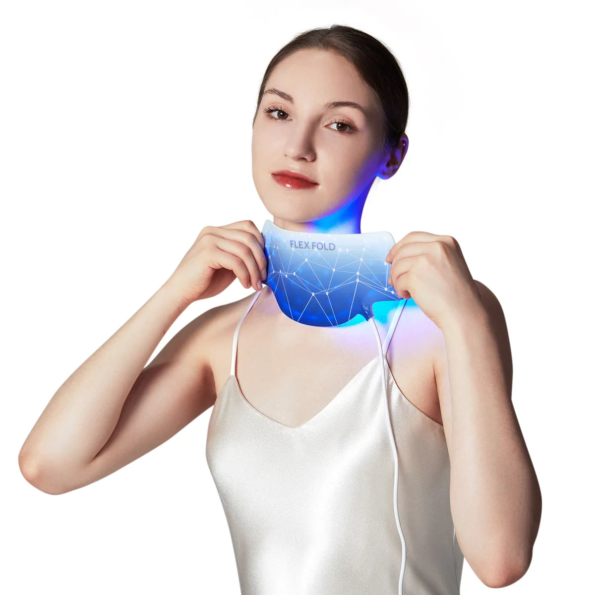 Appareil de thérapie cervicale à technologie de lumière LED Flex Fold