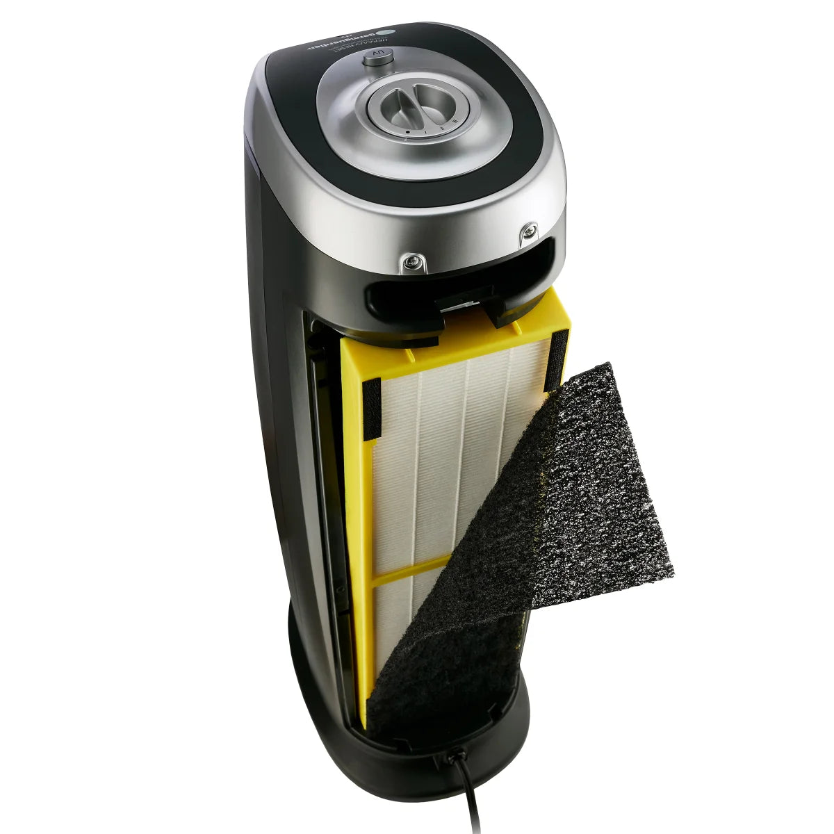 GermGuardian 55.8 cm (22 in.) 4-in-1 UV-C Tower Air Purifier 2-pack with BONUS Filters