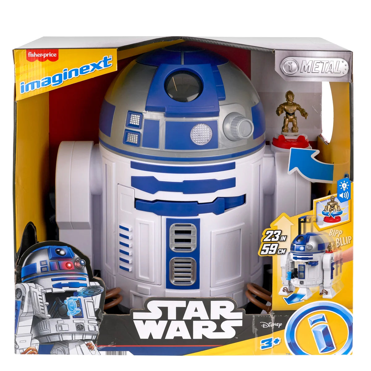 Imaginext Star Wars R2-D2 Figure with Lights and Sounds