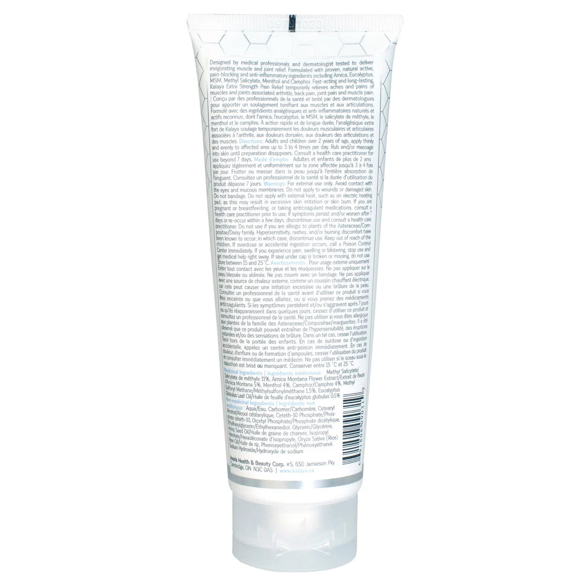 Crème antidouleur extra-forte KaLaya 6x, 2 x 120 g + 50 g