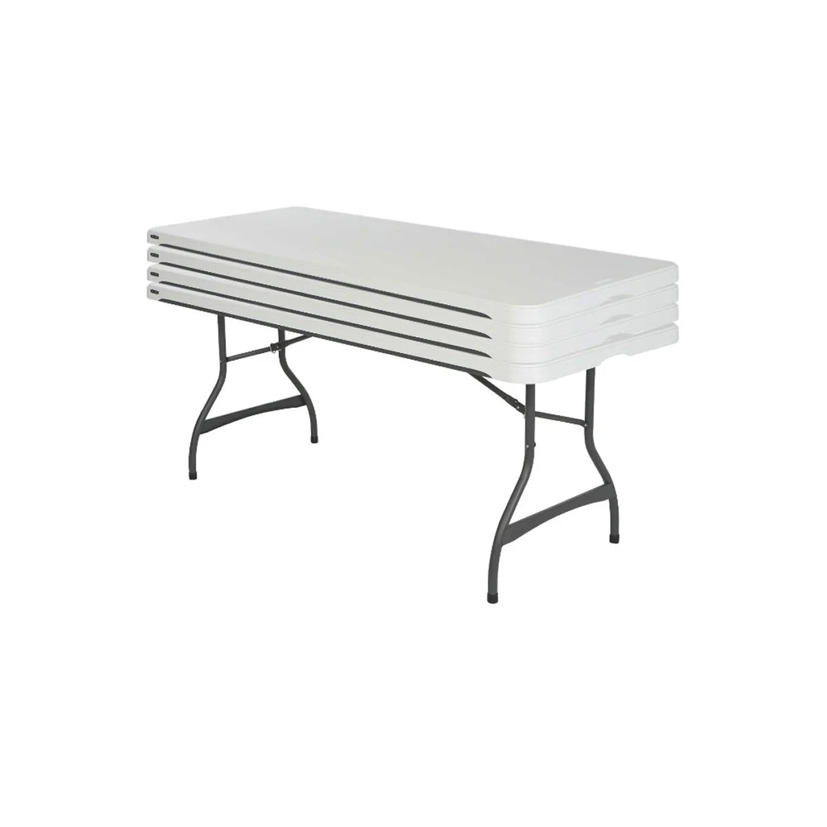 Tables gigognes de qualité commerciale de 6 pi de Lifetime (ensemble de 4)