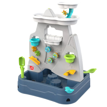 Misting Mountain and Waterfall