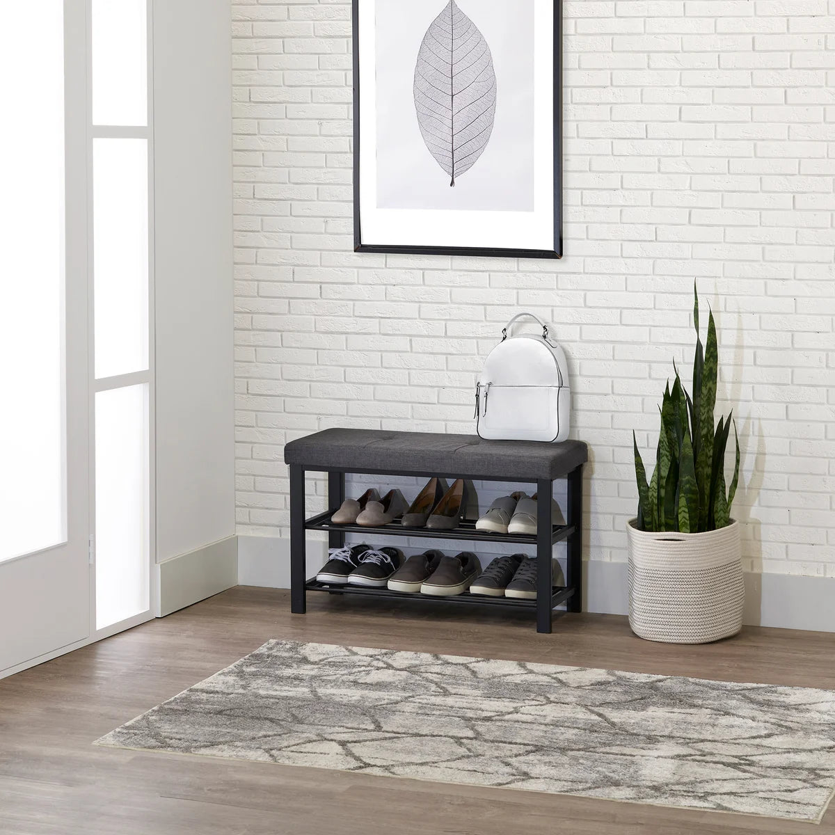 Banc à chaussures rembourré Neatfreak