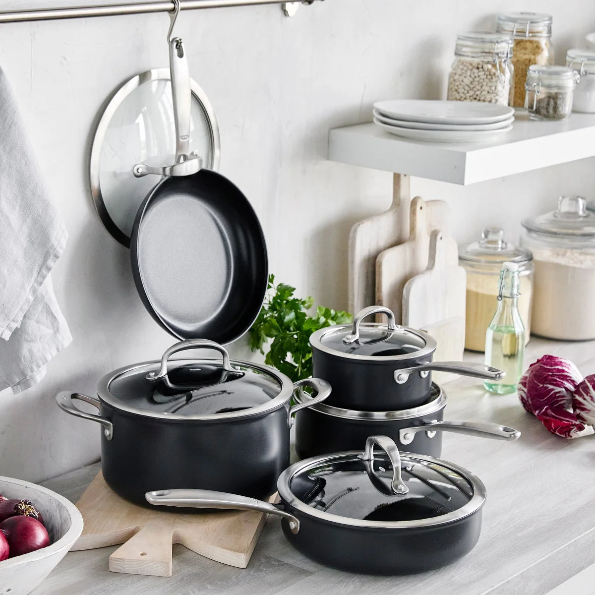 Batterie de cuisine antiadhésive OXO Softworks 10 pièces