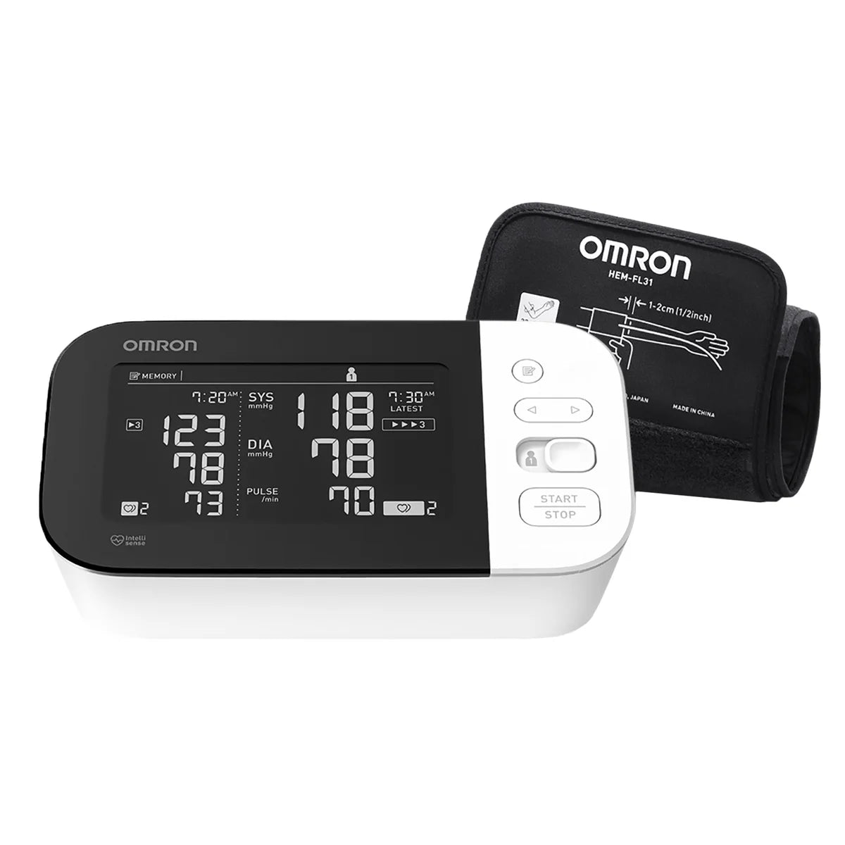 Tensiomètre Omron BP7455 avec connectivité Bluetooth