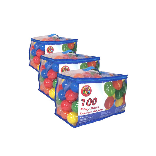Oso Fun 3-Pack of 100 Playballs