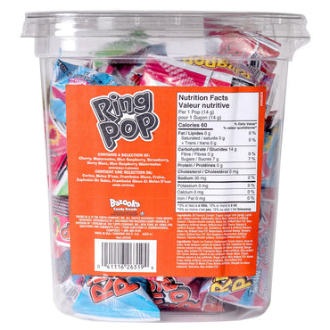 RingPop Assorted Flavoured Pops 40 × 14 g