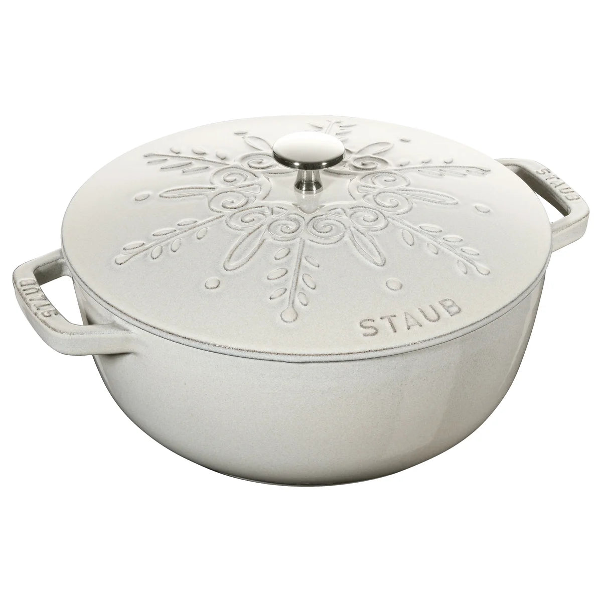 Four STAUB Winter Essential 3,75 pintes avec couvercle flocon de neige