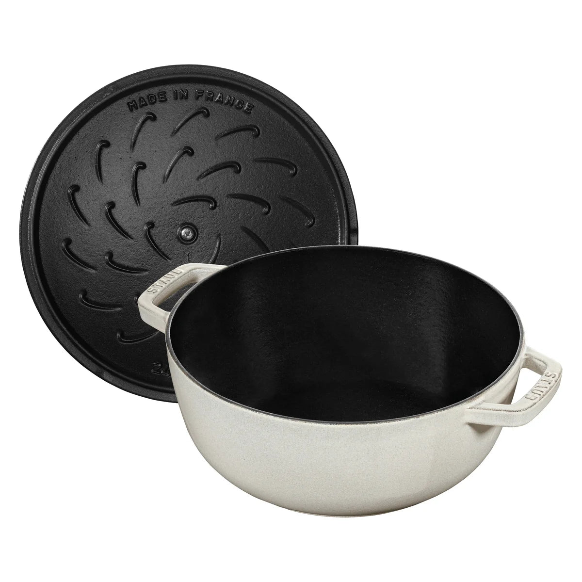 Four STAUB Winter Essential 3,75 pintes avec couvercle flocon de neige