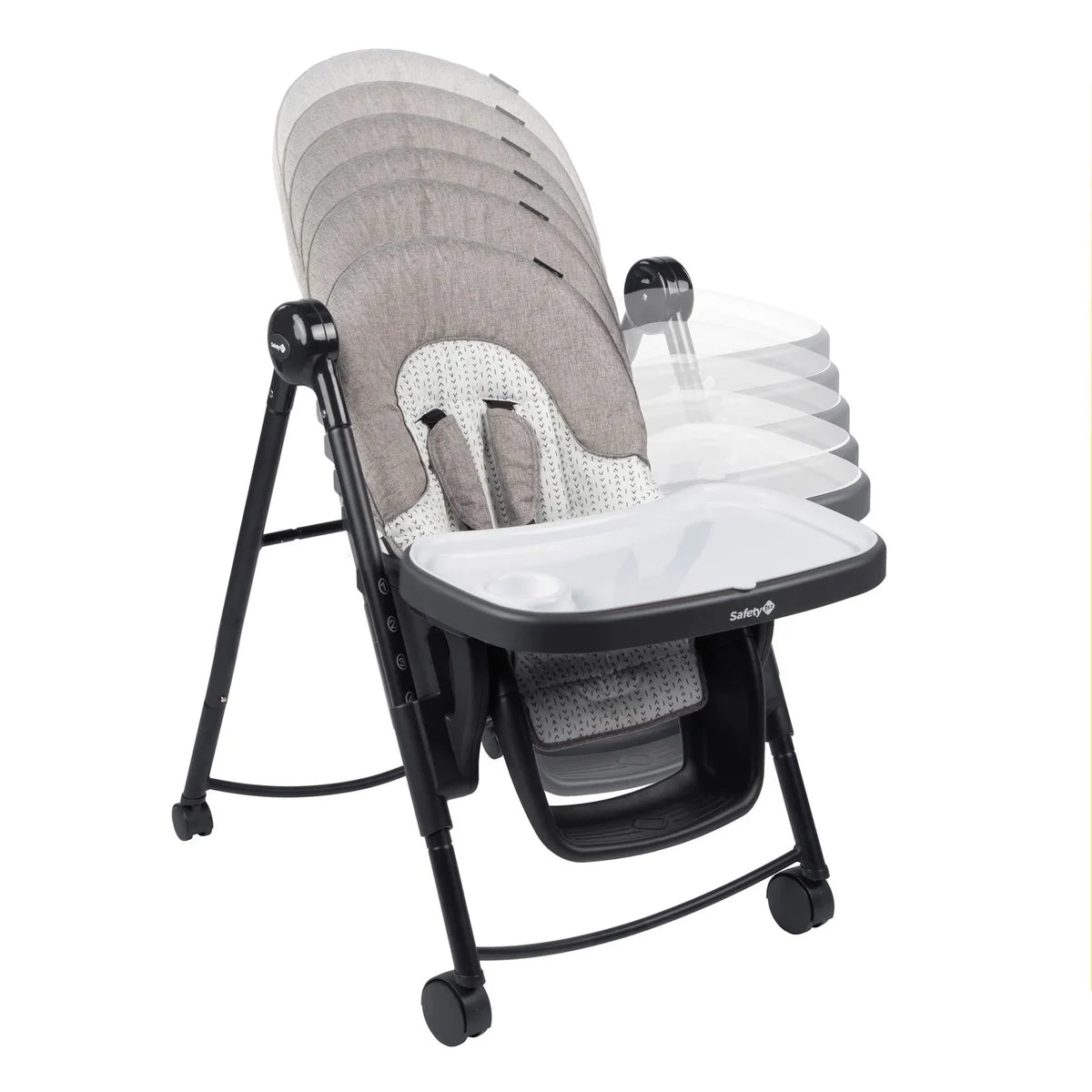 Ensemble 2 pièces Safety 1st Pathways Home, chaise haute et berceau