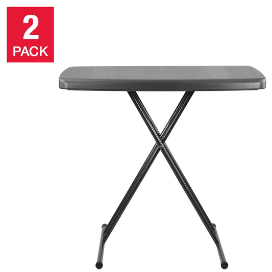 Star Elite Compact Folding Tables, 2-Pack