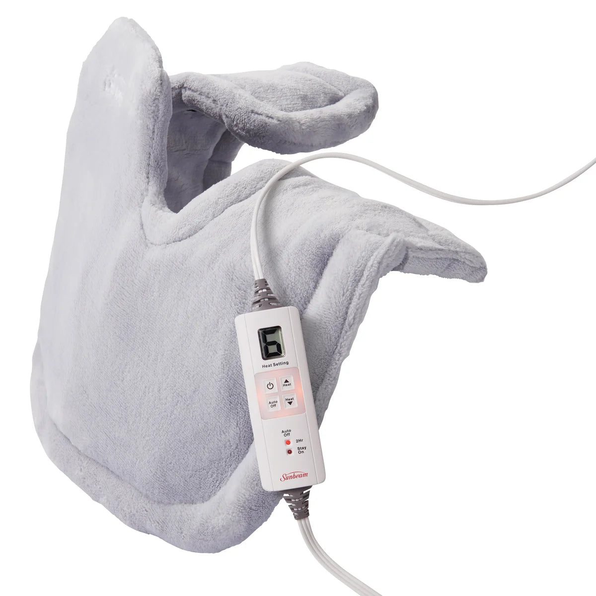 Coussin chauffant Sunbeam Renue pour le cou et les épaules avec XpressHeat et option de chaleur humide