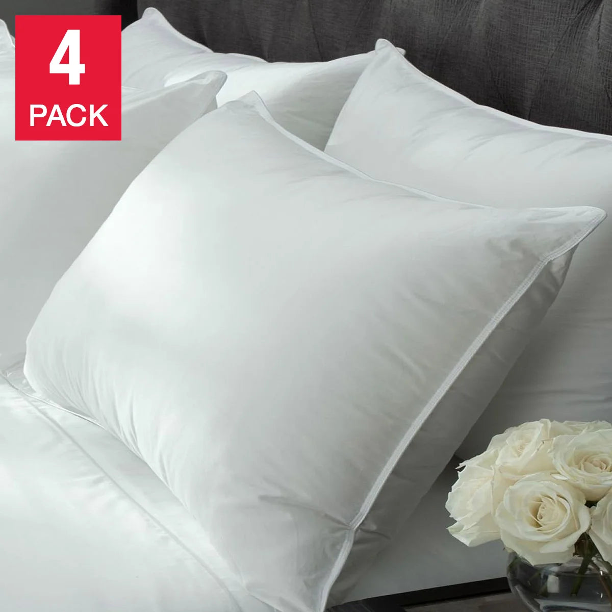 Lot de 4 oreillers Swiss Comforts