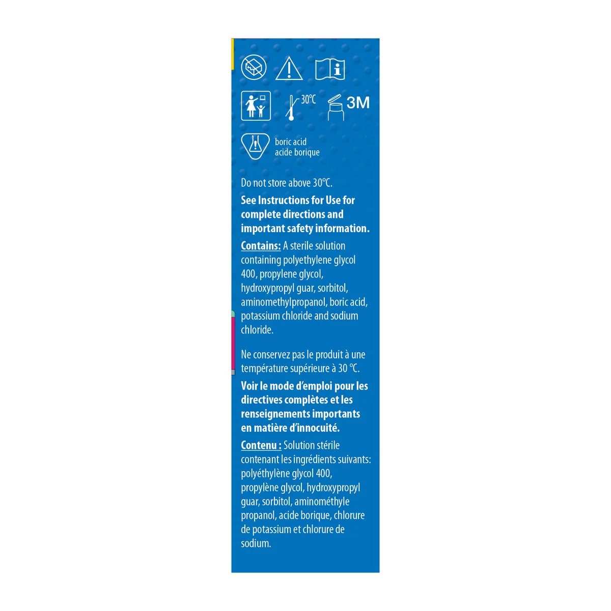 Gouttes oculaires lubrifiantes Systane Ultra, sans conservateur, 3 flacons de 10 ml