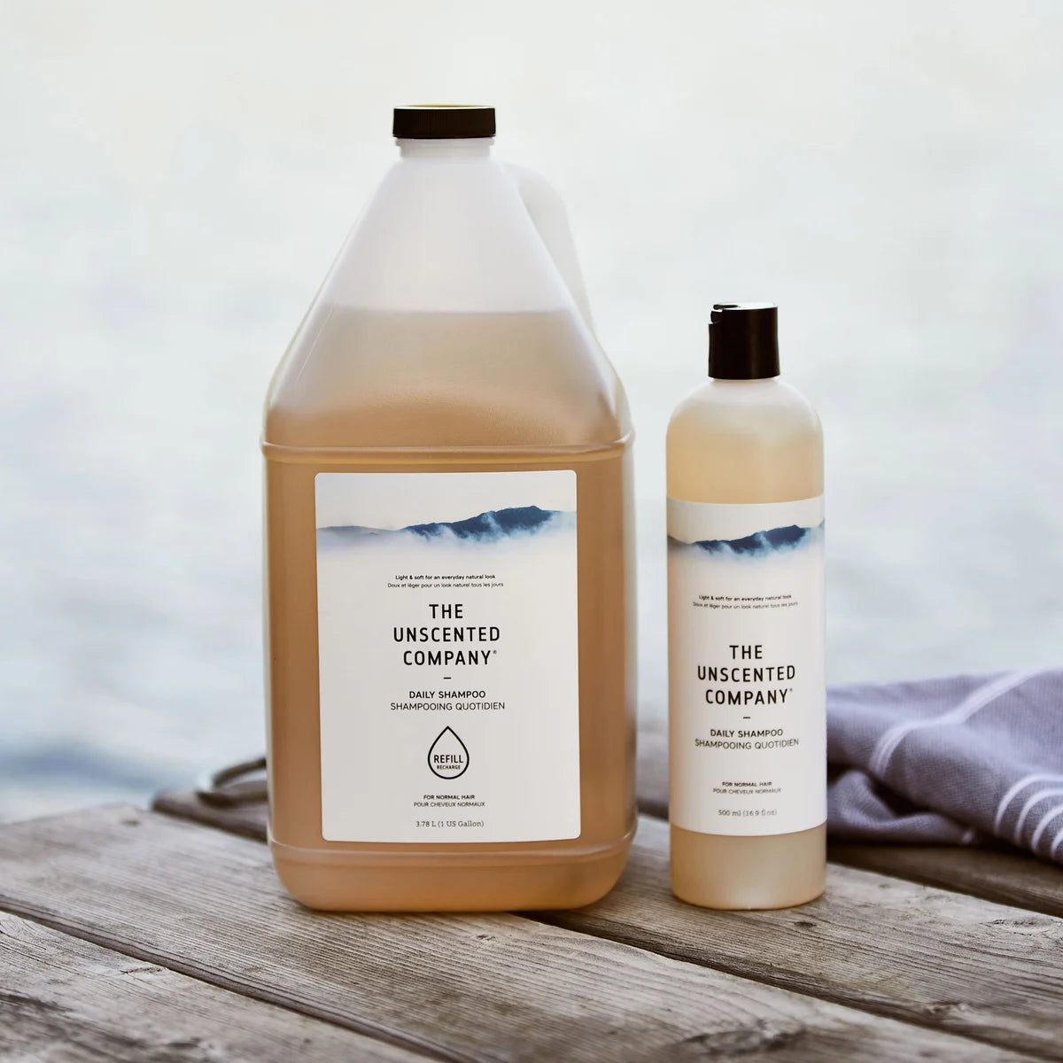 Shampooing quotidien + recharge The Unscented Company