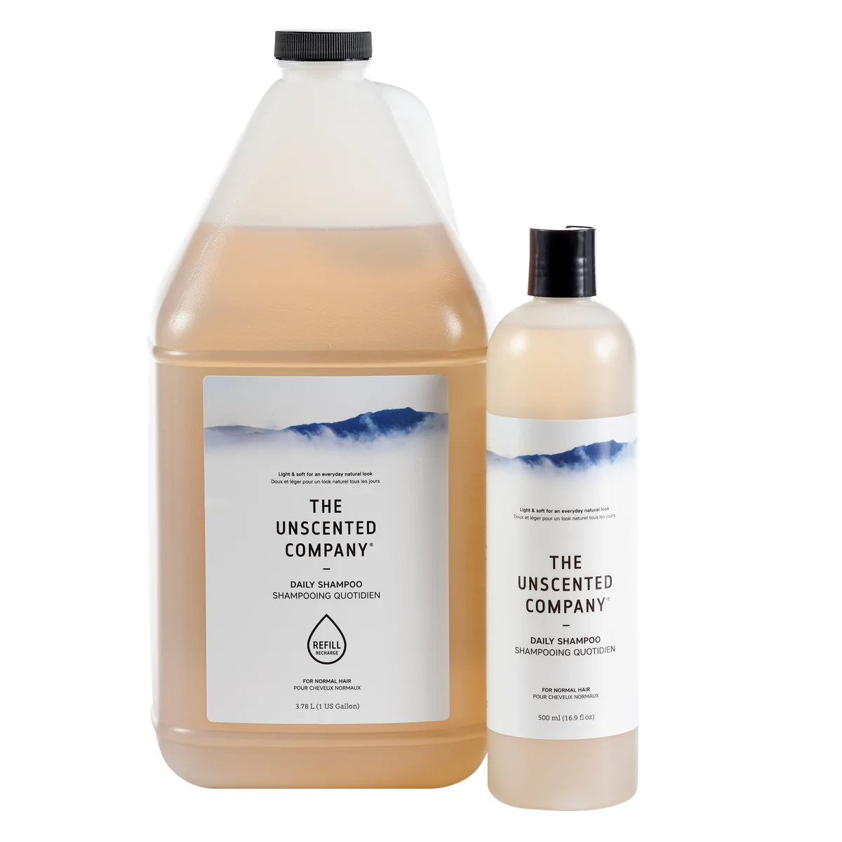 Shampooing quotidien + recharge The Unscented Company