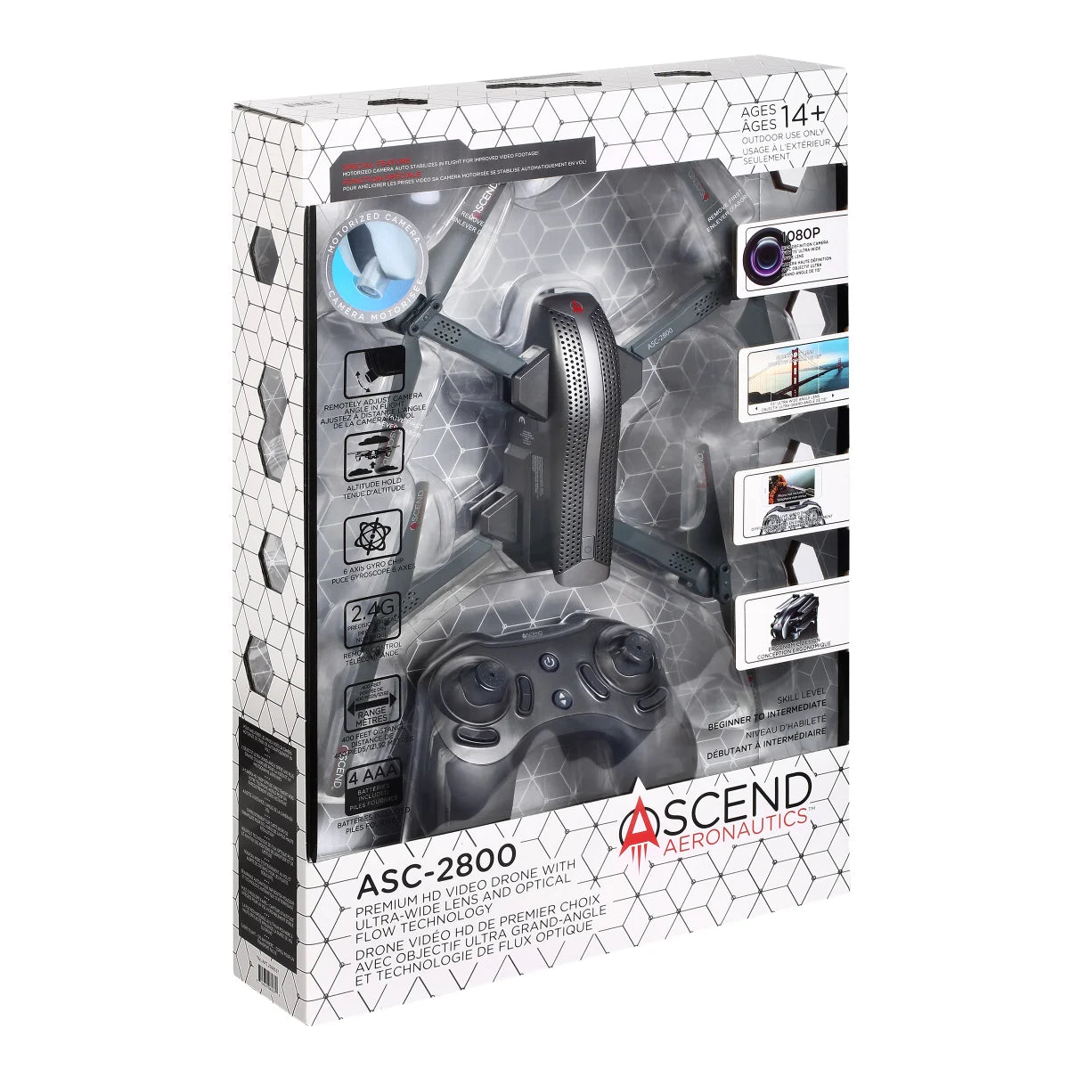 Ultra-Wide Lens HD Video Drone with Optical Flow Technology