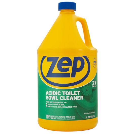 Zep Winter Green Scent Gel-Based Acidic Toilet Bowl Cleaner