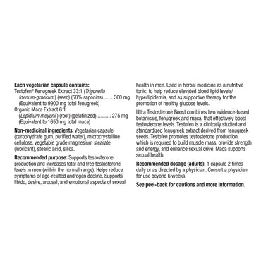 webber naturals Ultra Testosterone Boost - 100 vegetarian capsules