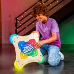 Beat Board Wooden Stand-On Balance Game with 4 Modes, Lights and Sounds