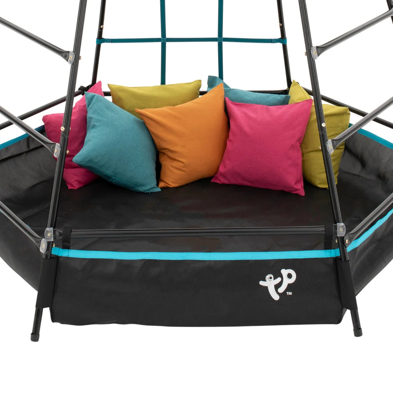 TP Black Explorer with Sandpit and Black Explorer Swing Arm