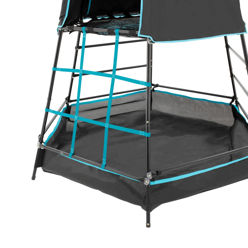 TP Black Explorer with Sandpit and Black Explorer Swing Arm