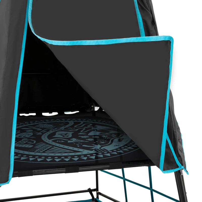 TP Black Explorer with Sandpit and Black Explorer Swing Arm