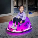 Flybar 12V GLOW Bumper Car - Ride-on