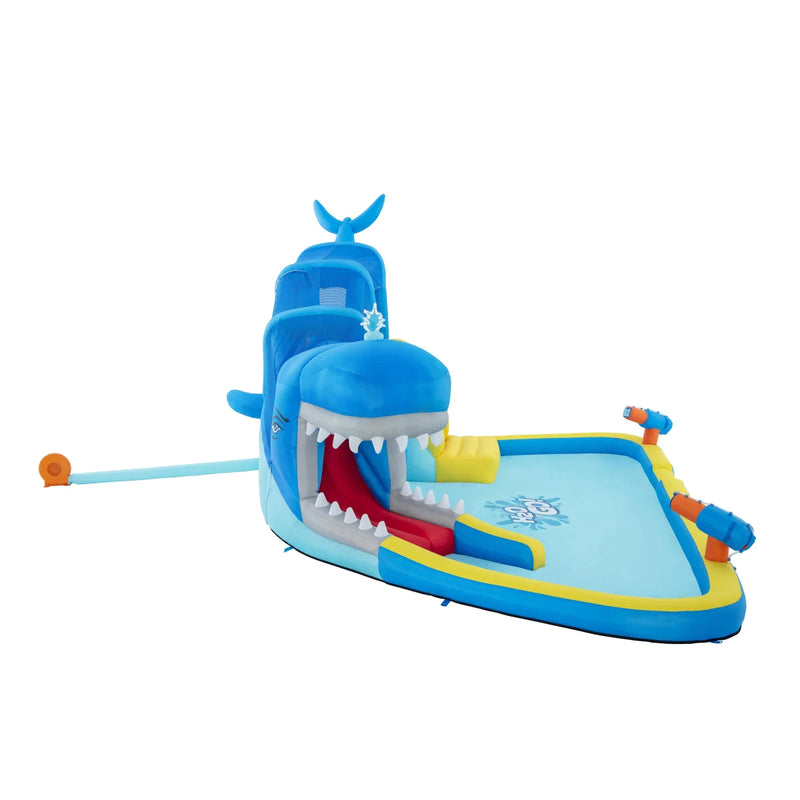 H2OGO! Whales 'n Waves Kids Inflatable Mega Water Park, 3.07 m