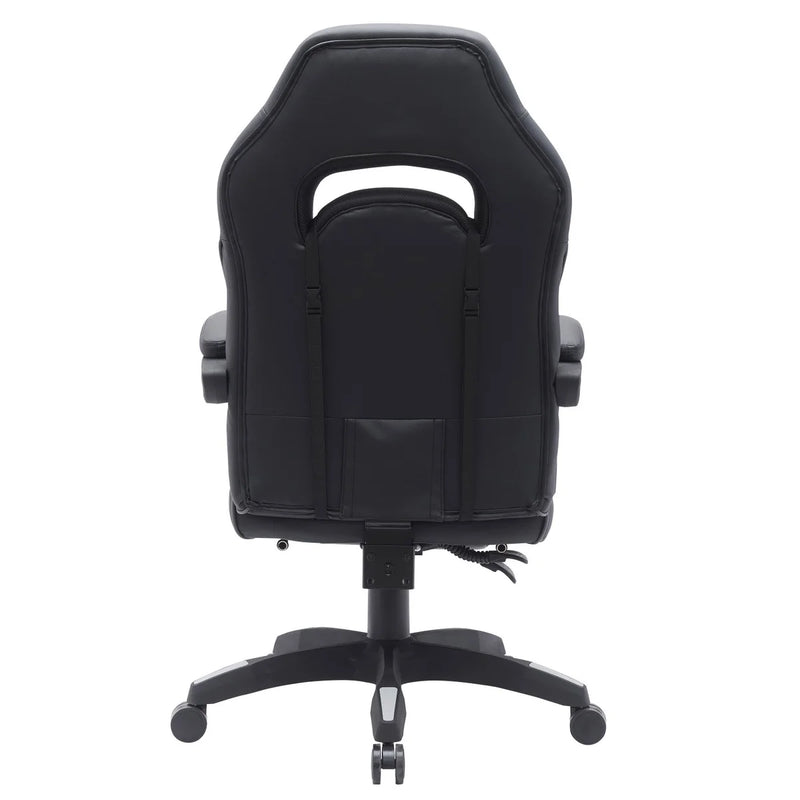 Bentley Gaming Chair, Black and Grey