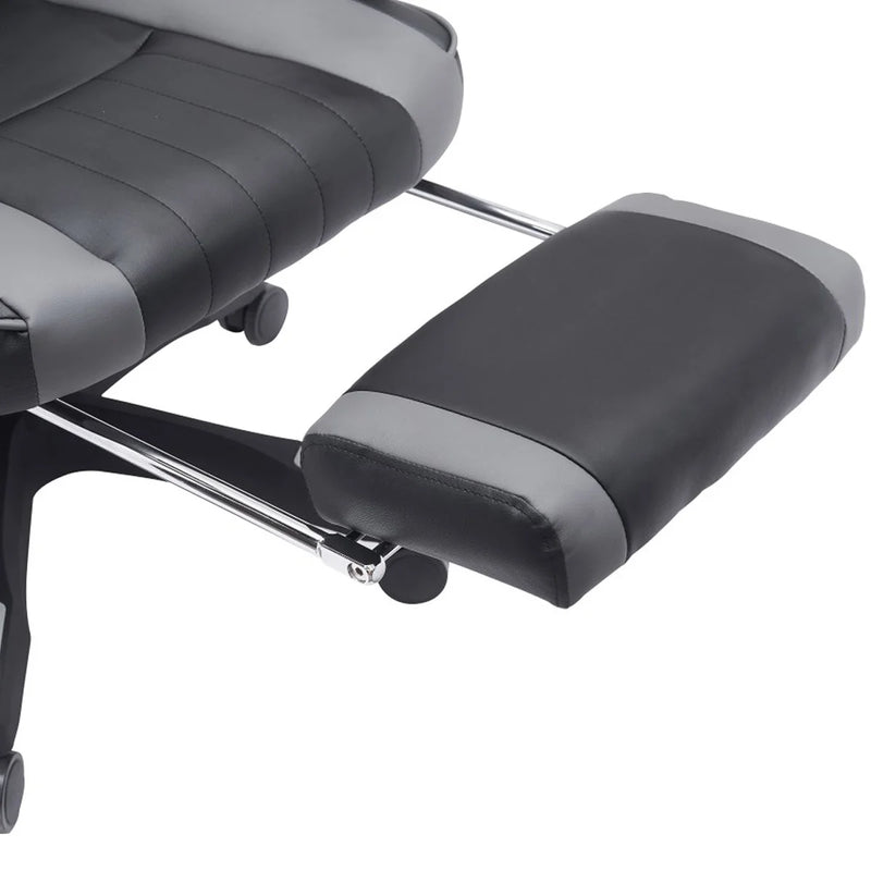 Bentley Gaming Chair, Black and Grey