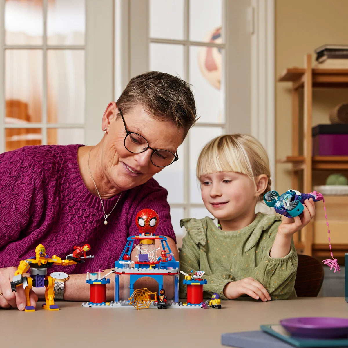 LEGO Marvel Team Spidey Web Spinner Headquarters